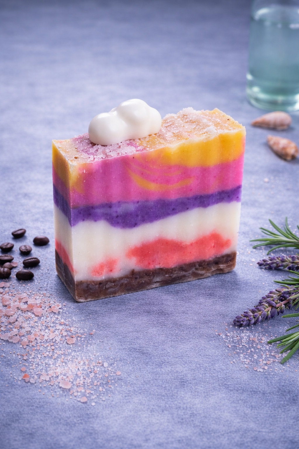 Pink Ocean 3-in-1 Exfoliating Soap Bar